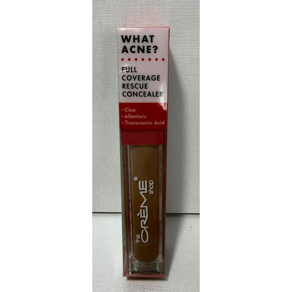 The Crème Shop – “What Acne?” Full Coverage Rescue Concealer (Beige 40)